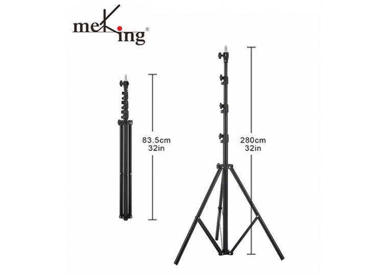 MeKing L-2800FP Pneumatic Heavy Duty Light Stand