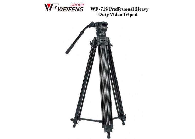 WeiFeng WF-718 Professional Heavy Duty Video Tripod