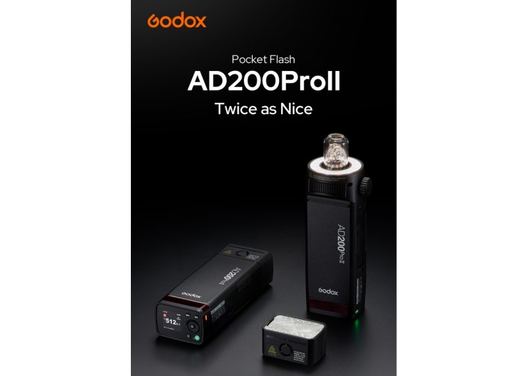 Godox AD200ProII & AD200Pro TTL Pocket Flash kit