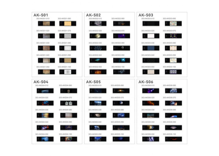 Godox AK-S01 AK-S02 AK-S03 AK-S04 AK-S05 AK-S06 Transparencies Collection for AK-R21
