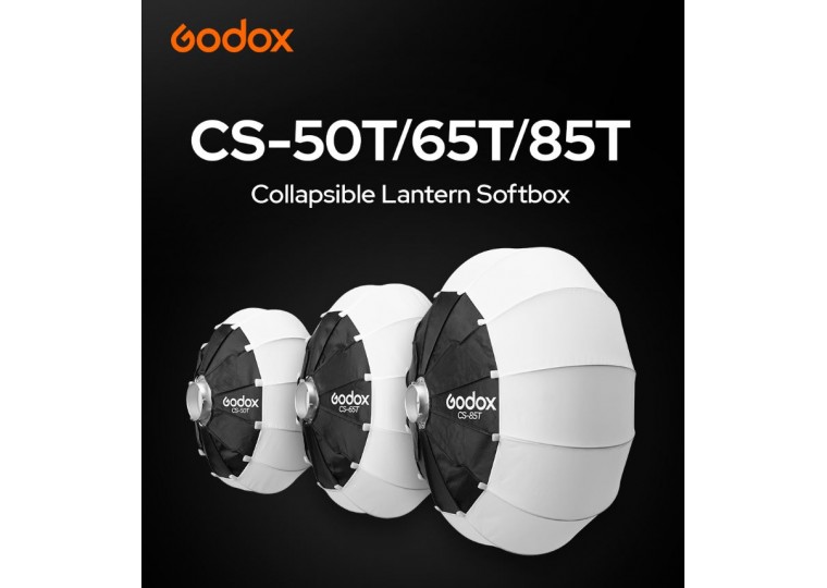 Godox CS-50T CS-65T CS-85T Collapsible Lantern Softbox with Skirt Set