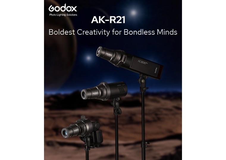 Godox AK-R21 Projection Attachment for Flash Heads