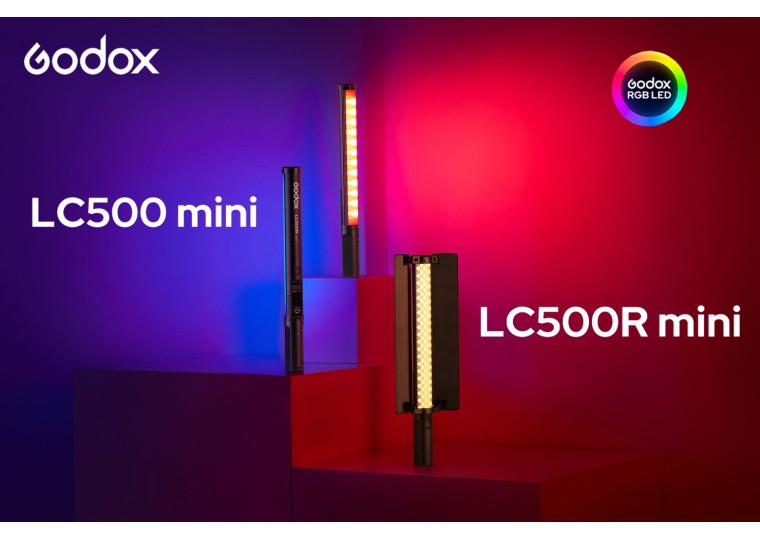 Godox LC500 Mini/ LC500R Mini RGB Handheld LED Light Stick