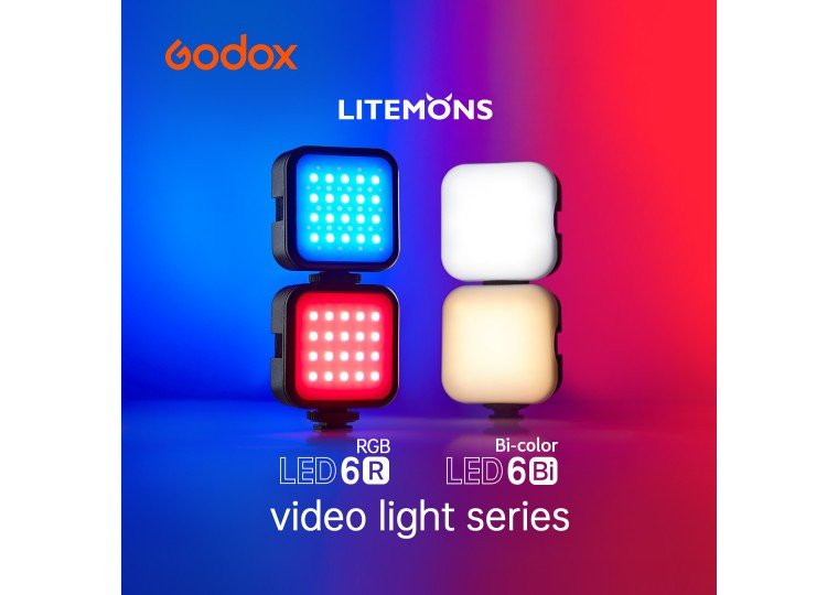 Godox Litemons LED6BI LED6R Pocket Size LED Video Light