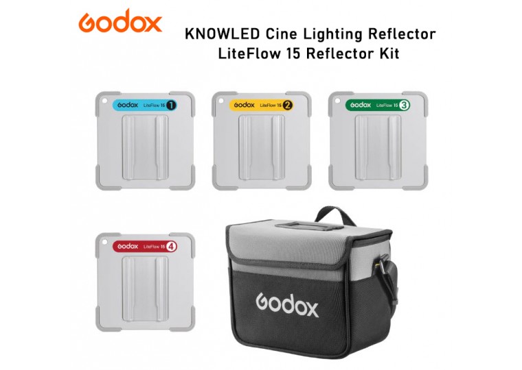 Godox KNOWLED Cine Lighting Reflector LiteFlow 15 Reflector Kit
