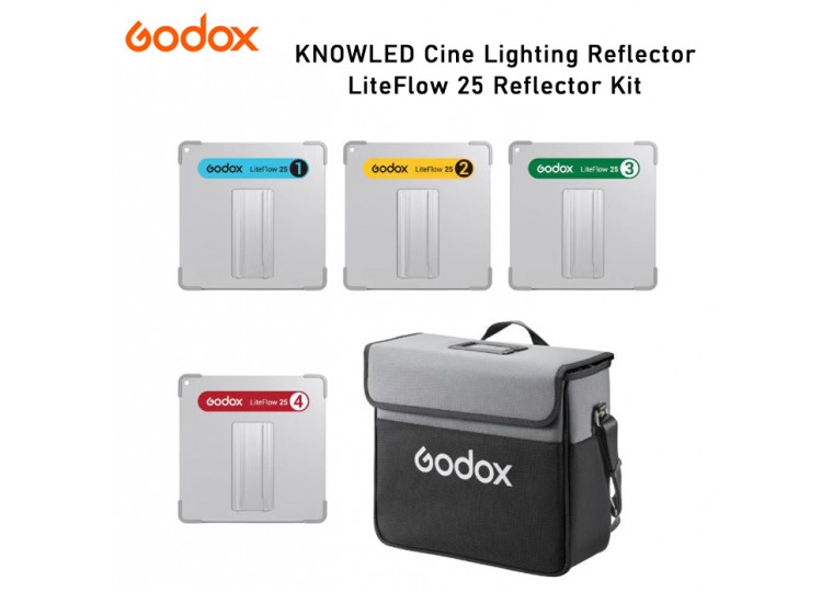 Godox KNOWLED Cine Lighting Reflector LiteFlow 25 Reflector Kit