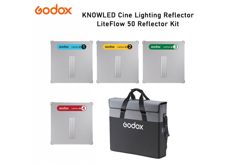 Godox KNOWLED Cine Lighting Reflector LiteFlow 50 Reflector Kit