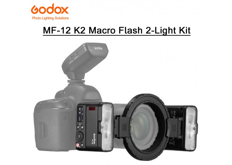 Godox MF-12 K2 Macro Flash 2-Light Kit