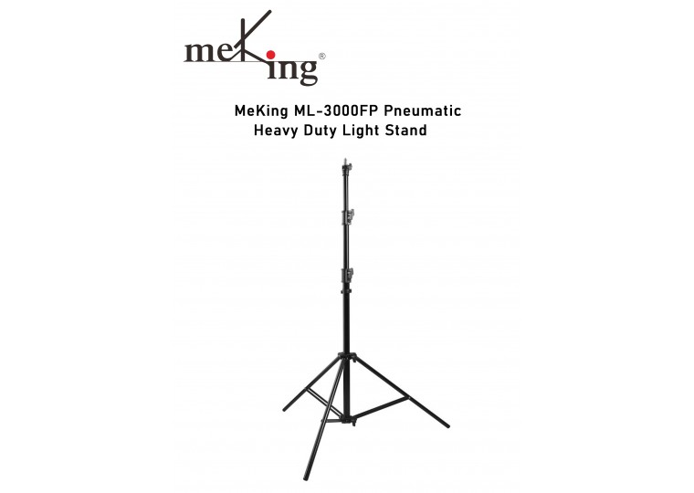 MeKing ML-3000FP Pneumatic Heavy Duty Light Stand