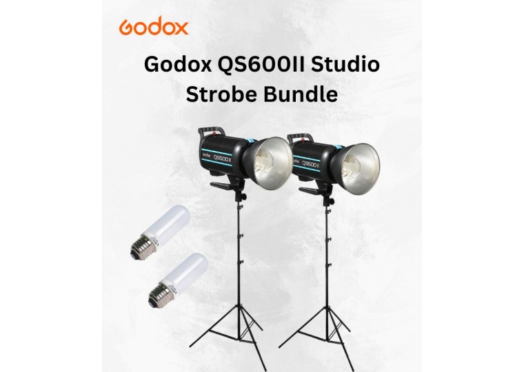 Godox QS600II Studio Strobe Bundle
