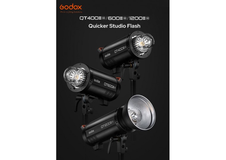 Godox QT400IIIM QT600IIIM QT1200IIIM Professional Studio Flash