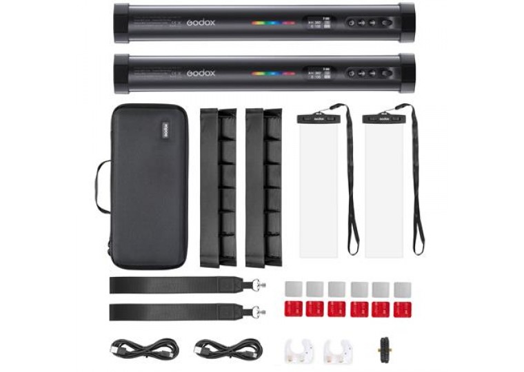 Godox TL30 2-Light and 4-Light Kit Full-Color RGB Tube Light