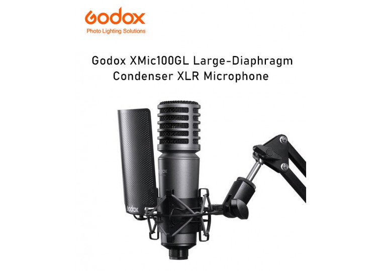 Godox XMic100GL Large-Diaphragm Condenser XLR Microphone