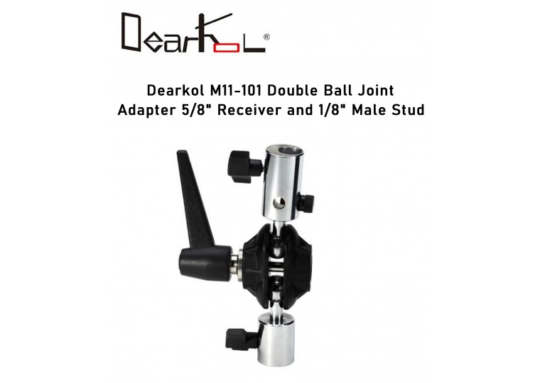 Dearkol M11-101 Double Ball Joint Adapter 5/8