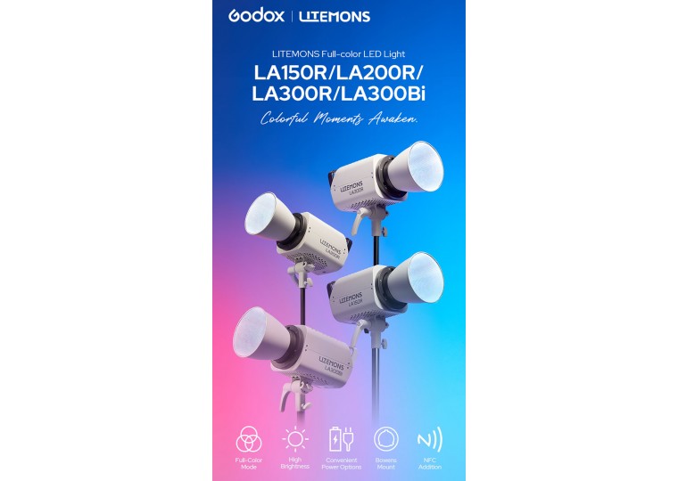 LA300R Litemons - Full-Colour LED Light (PRE-ORDER)