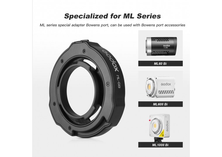 Godox ML-GB Godox to Bowens Mount Adapter Ring