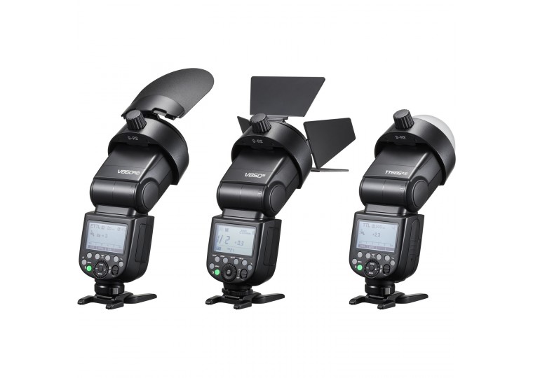 Godox S-R2 Round Head Accessories Adapter - Magnetic Modifier