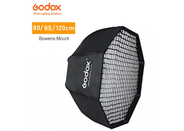 Godox SB-GUE80 SB-GUE95 SB-GUE120 Octagon Umbrella Softboxes with Honeycomb Grid
