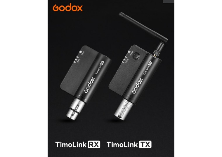 Godox TimoLink TX & RX Wireless DMX Transmitter and Receiver
