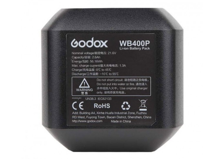 Godox WB400P Li-ion Battery for AD400Pro Flash