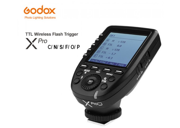 Godox XPro Transmitter for Canon Nikon Sony Fuji Olympus Pentax