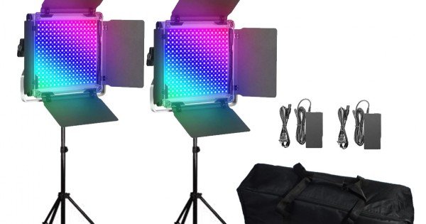 Neewer RGB660 LED Video 2-Light Kit
