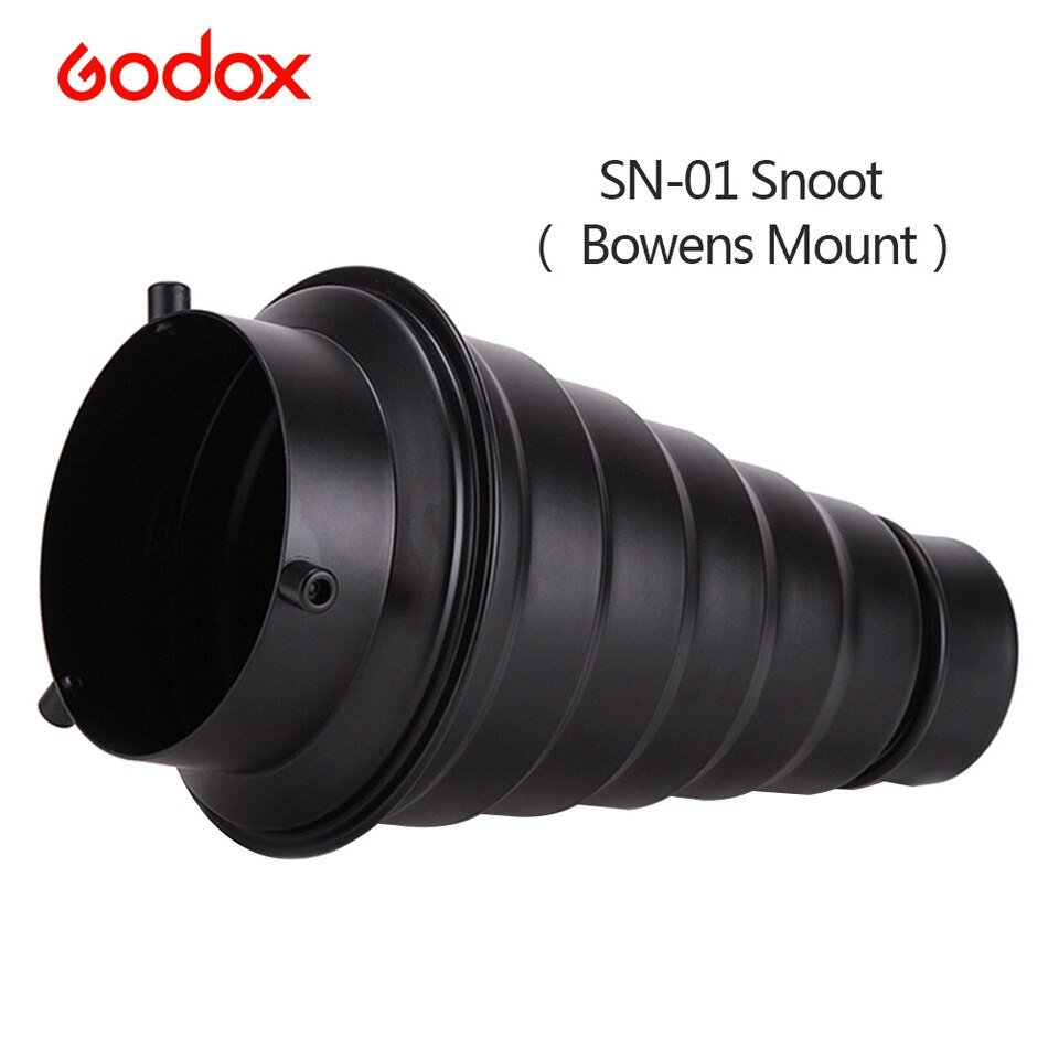 Godox SN-01 Bowens Mount Snoot with Honeycomb Grid